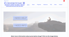 Desktop Screenshot of cornerstonecares.org